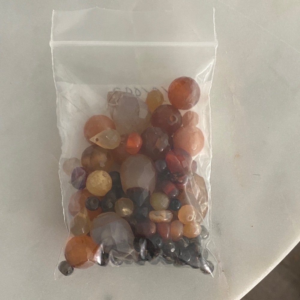 Mixed Brown Bead Collection